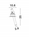 LUCES EXCLUSIVAS LAMPA PELIQUE LE65133