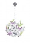 LAMPA DEKORACYJNA MOTYLE DO SALONU SYPIALNI BUTTERFLY R30214017 RL