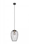 LAMPA WISZĄCA METALOWA DRUCIANA CZARNO ZŁOTA RL GRID R31371932 REALITY LEUCHTEN