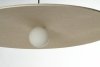 AZZARDO AZ5907 FREYA BEIGE LAMPA WISZĄCA FILCOWA BEŻOWA KLOSZ Z FILCU