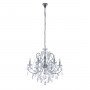 ITALUX BAROCCO CHROME MD72709-6A LAMPA WISZĄCA CHROM ŚWIECZNIKOWA 