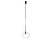 NOWODVORSKI SPHERE M 7848 LAMPA WISZĄCA CZARNA KULA SZKLANA