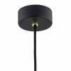 LAMPA WISZĄCA CZARNO ZŁOTA METALOWA NAD STÓŁ BAR WYSPĘ DO KUCHNI JADALNI NOWOCZESNA ARGON MURANO 4905