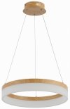 REALITY CORNELIA 330601-11 LAMPA WISZĄCA LED KOŁO OBRĘCZ RING IMITACJA DREWNA