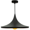 GOLDLUX POLUX MODERN 305442 LAMPA WISZĄCA CZARNO ZŁOTA METALOWA