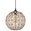 GOLDLUX POLUX UMEA 316523 LAMPA WISZĄCA METALOWA SZNUR INDUSTRIALNA LOFT BOHO RUSTYKALNA