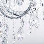 ITALUX BAROCCO CHROME MD72709-6A LAMPA WISZĄCA CHROM ŚWIECZNIKOWA 