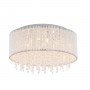 ITALUX ANABELLA C0207-07D-B5QL LAMPA WISZĄCA SREBRNA Z KRYSZTAŁKAMI 