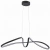 REALITY WEVA 343501-30  LAMPA LED CZARNA NOWOCZESNA  DO SALONU JADALNI  SYPIALNI