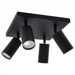 IDEUS KINKIET PLAFON SPOT REFLEKTOR MANAM GU10 4D BLACK