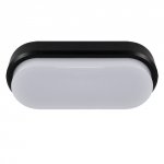 IDEUS KINKIET PLAFON CZARNY ARON LED L 18W BLACK NW