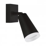 IDEUS PLAFON KINKIET SPOT REFLEKTOR REGULOWANY SANA GU10 1D BLACK