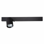 KINKIET CZARNY LISTWA REFLEKTOR 9W CZARNY LEWY MAGNET MILAGRO ML1127