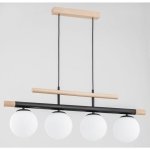 ALFA SOSNOWSCY TRENDY 63091 LAMPA WISZĄCA W STYLU SKANDYNAWSKIM BIAŁE KLOSZE KULE