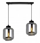 Lampa wisząca ze szklanymi kloszami - NOVALJA 2395/2 LIGHT HOME