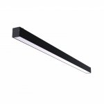 LAMPA SUFITOWA BELKA LISTWA CZARNA NOWODVORSKI CL OFFICE LED PRO 150 4000K 10214 MONTAŻ BEZPOŚREDNI LUB ZWIESZANA NA LINKACH