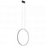 NOWODVORSKI 10811 CIRCOLO LED M LAMPA WISZĄCA RING CZARNY KOŁO OBRĘCZ