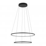 NOWODVORSKI 10814 CIRCOLO LED  LAMPA WISZĄCA LED KOŁO OBRĘCZ RING CZARNY