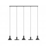 NOWODVORSKI 10906 HERMANOS LAMPA WISZĄCA MINIMALISTYCZNA CZARNA NAD STÓŁ WYSPĘ