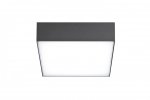 AZZARDO CASPER SQUARE IP54 AZ4498 LAMPA SUFITOWA ZEWNĘTRZNA SZARA KWADRAT