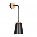 KINKIET WISZĄCY METALOWY EMIBIG BOLERO K1 BLACK