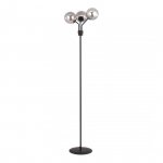 LAMPA PODŁOGOWA KULE SZKLANE CZARNA EMIBIG NOVA LP3  BLACK/GRAFIT
