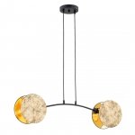 NOWOCZESNA LAMPA DEKORACYJNA EMIBIG MOTIF 2 GOLD oprawa oświetleniowa