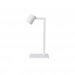 LAMPKA BIURKOWA BIAŁA NOWOCZESNA REFLEKTOREK LIGHT PRESTIGE SNOW  LP-731/1T WH