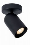 PLAFON SPOT REGULOWANY REFLEKTOR CZARNY LUCIDE PUNCH 13958/01/30