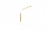LAMPKA STOŁOWA BIURKOWA NOWOCZESNA LED Z DREWNEM NORRIS 545210131 TRIO