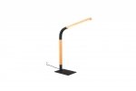 LAMPKA STOŁOWA BIURKOWA NOWOCZESNA LED Z DREWNEM NORRIS 545210132 TRIO
