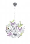 LAMPA DEKORACYJNA MOTYLE DO SALONU SYPIALNI BUTTERFLY R30214017 RL
