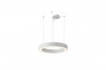AZZARDO AZ5043 MARCO PENDANT 60CM CCT WH  LAMPA WISZĄCA RING KOŁO OBRĘCZ  BIAŁY Z PILOTEM ZDALNEGO STEROWANIA