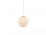 AZZARDO WHITE BALL 30 AZ2516 LAMPA WISZĄCA KLASYCZNA SZKLANA KULA