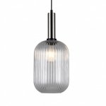 ITALUX ANTIOLA PND-5588-1L-SC+CL LAMPA WISZĄCA NOWOCZESNA SZKLANY PRZEZROCZYSTY KLOSZ