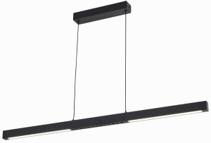 REALITY CASSIE 342101-30 LAMPA LED CZARNA NOWOCZESNA DO SALONU JADALNI  SYPIALNI