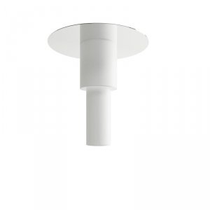 Plafon TVAROR biały inox PVC lampa sufitowa nowoczesna lampa koła gu10 LED  Thoro LED SOLLUX LIGHTING