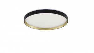 ZUMALINE MS750400R-BK&GD ORBITRAL LAMPA SUFITOWA CZARNA-ZŁOTA/BLACK-GOLD