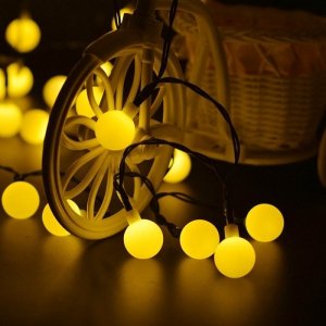 SW-1037 GIRLANDA ZEWNĘTRZNA SOLARNA LED