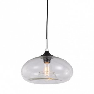 ITALUX VALIO MDM2093/1 B LAMPA WISZĄCA SZKLANY PRZEZROCZYSTY KLOSZ 