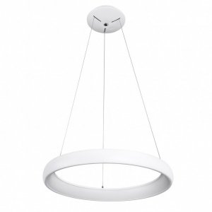 ITALUX ALESSIA 5280-850RP-WH-3 LAMPA WISZĄCA BIAŁA KOŁO RING OBRĘCZ LED