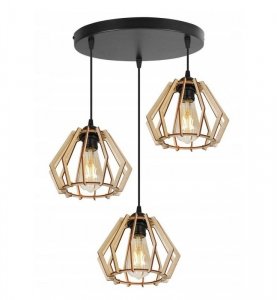 Lampa wisząca nowoczesna - TIMBER 2360/3/OW LIGHT HOME