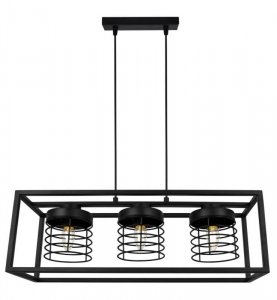 Lampa wisząca nowoczesna - RASTI CAGE 2370/3 LIGHT HOME