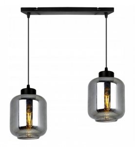 Lampa wisząca ze szklanymi kloszami - NOVALJA 2395/2 LIGHT HOME