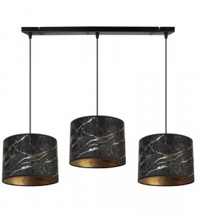 Lampa wisząca z abażurami - WERONA 2403/20/3L/Z LIGHT HOME