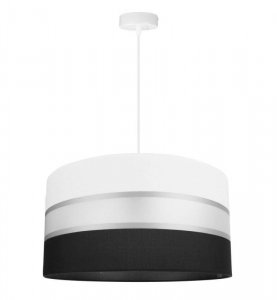 OUTLET -10% Lampa Regulowana Wisząca Sufitowa Abażur Materiał