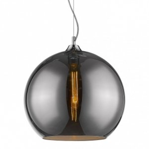 ITALUX FIXIO 7099-P-CHROME LAMPA WISZĄCA SZKLANE CHROM KULA 