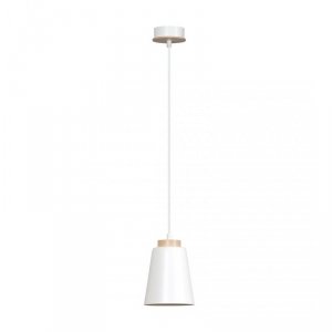 LAMPA WISZĄCA METALOWA NAD STÓŁ EMIBIG BOLERO 1 WHITE