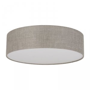 TK LIGHTING RONDO LINEN 5637 LAMPA SUFITOWA PLAFON DUŻY ABAŻUR LNIANY NATURAL EKO