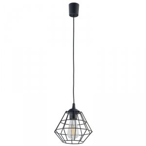 TK LIGHTING DIAMOND NEW BLACK LAMPA WISZĄCA 1 PŁ M